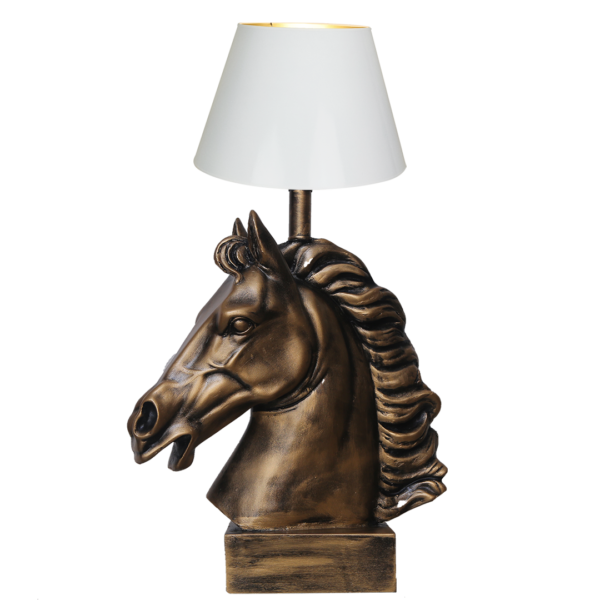 Royal Bronze Horse table Lamp