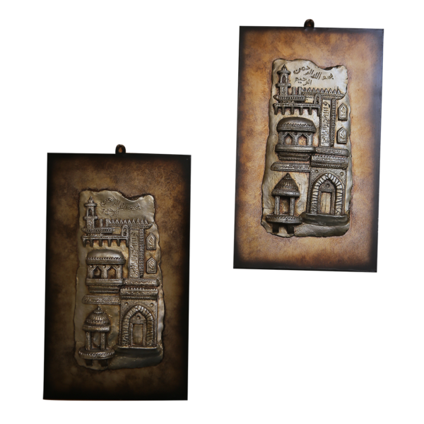 Medieval 3D painting - set