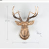 Royal Deer Wall Mount Trophy | Resin Taxidermy - Image 2