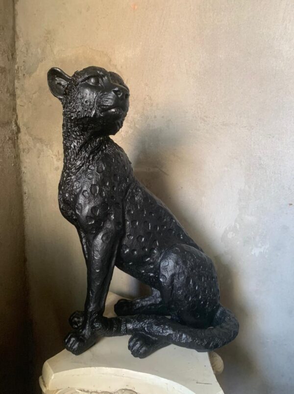 Exquisite Leopard Sculpture